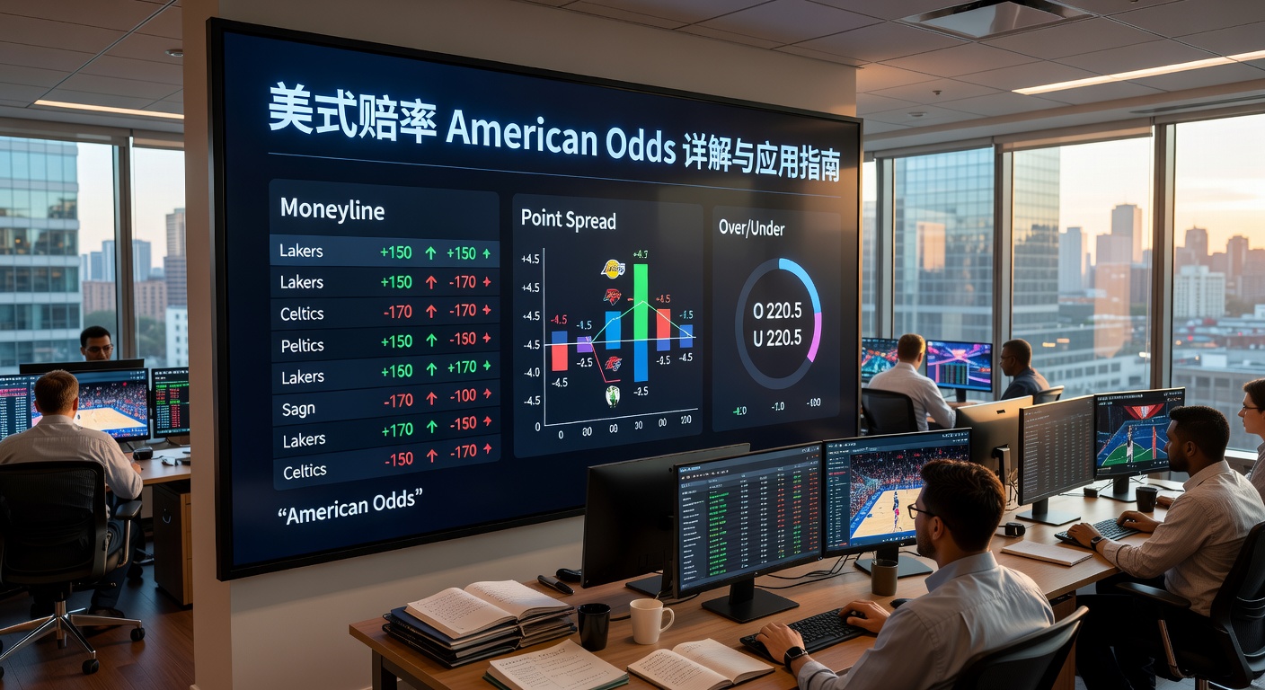 美式赔率详解：American Odds读懂与赛事竞猜指南